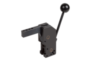 Manual clamp vertical with hole pattern on the front