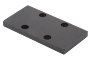 Adapter plates for clamping elements