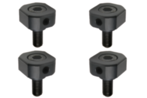 Jaw adapters for round workpieces